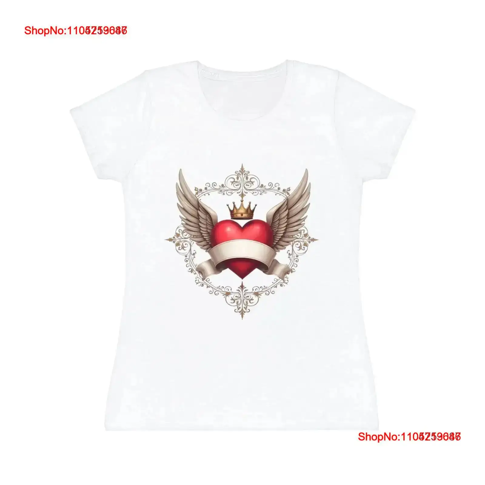 Streetwear Brand Heart - Camiseta para mujer con corazón y