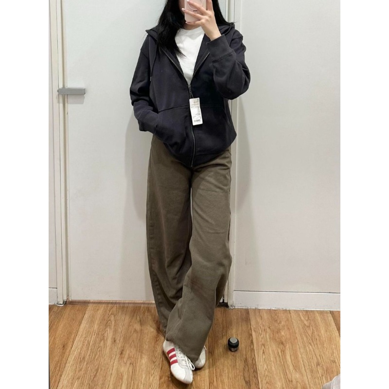 Streetwear Brand Niche - Cárdigan con Capucha de Terciopelo para