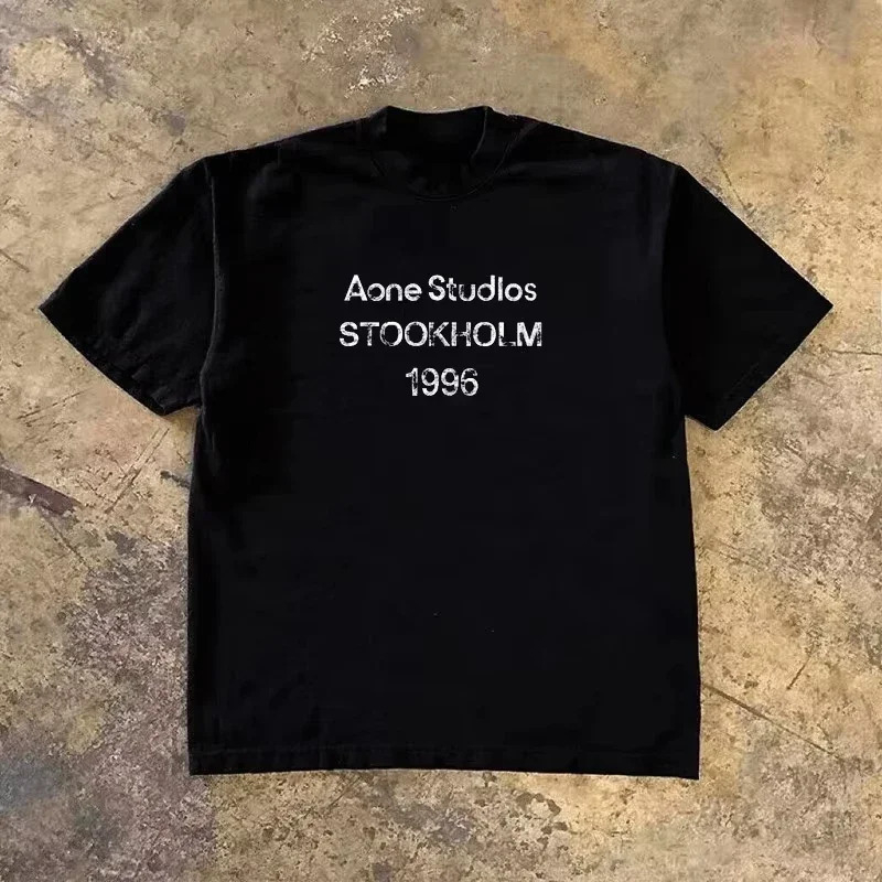 Streetwear Brand Logos - Camiseta Clásica con Logotipo STOCKHOLM 1996,