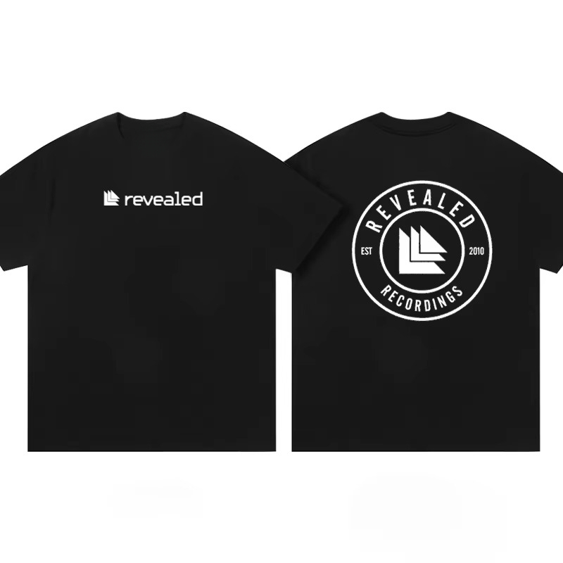 Streetwear Brand Logos - Camiseta Gráfica de Algodón para Hombre
