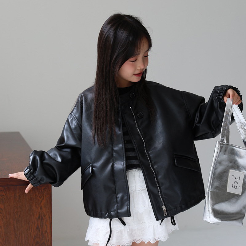 Streetwear Brand Logos - Chaqueta de cuero Pu para motocicleta