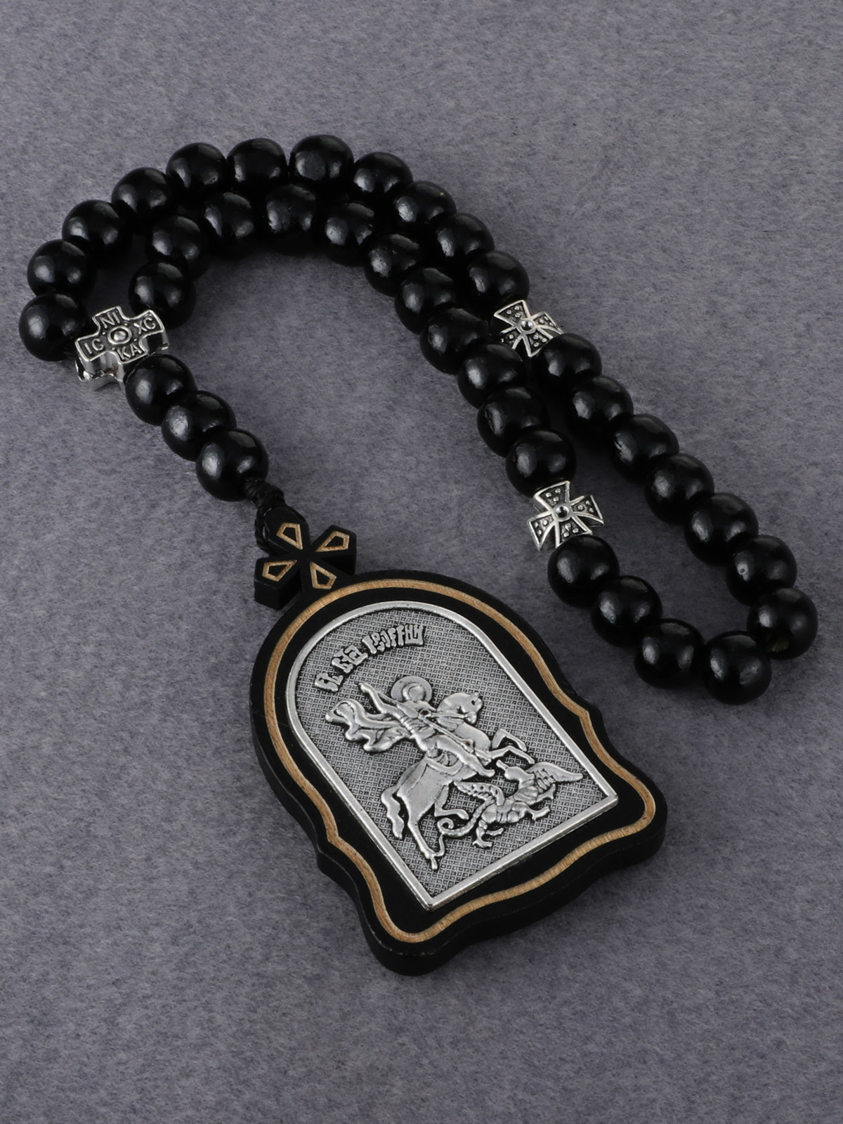 Rosario de madera ortodoxo rus - Streetwear Brand Accessories reseña y precio