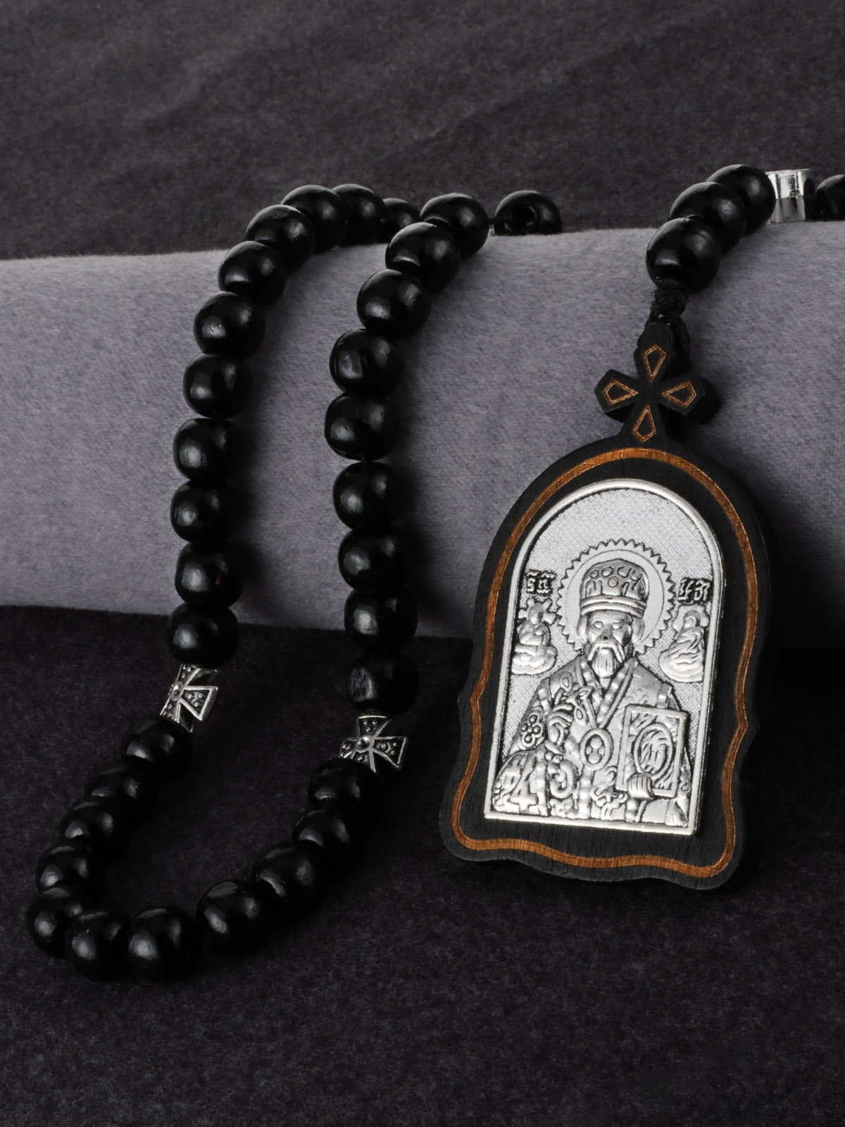 Rosario de madera ortodoxo rus - Streetwear Brand Accessories reseña y precio