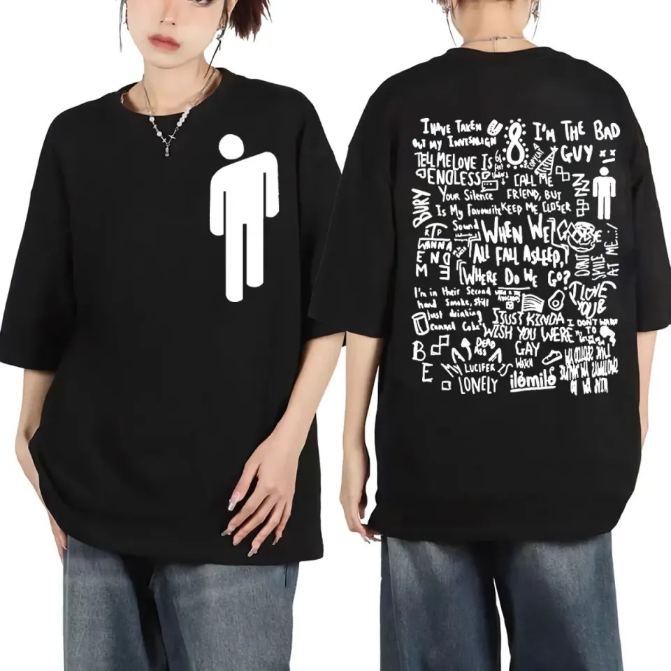 Camiseta con cuello redondo y  - Streetwear Brand Accessories reseña y precio