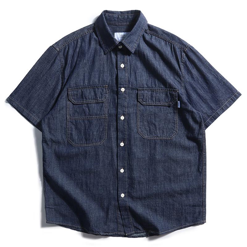 Camisa vaquera holgada de esti - Streetwear Brand Japanese reseña y precio