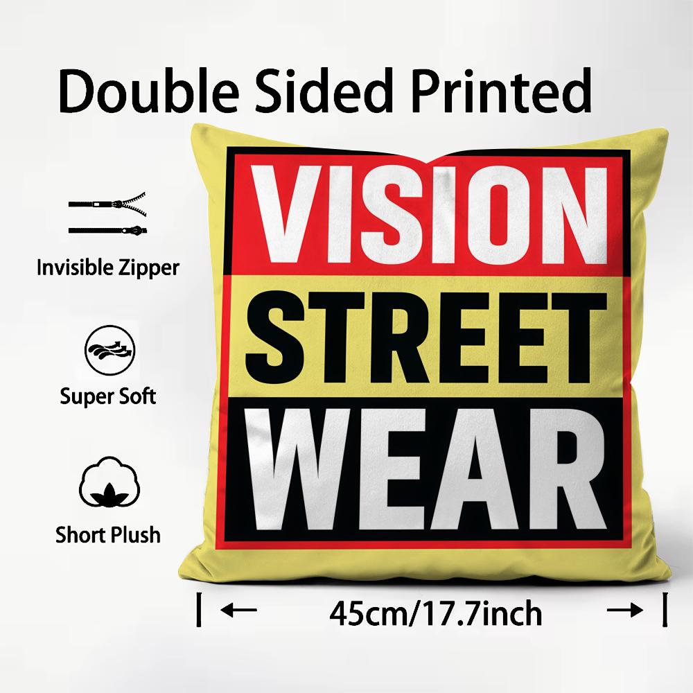 Funda de cojín clásica de la m - Vision Streetwear Brand reseña y precio