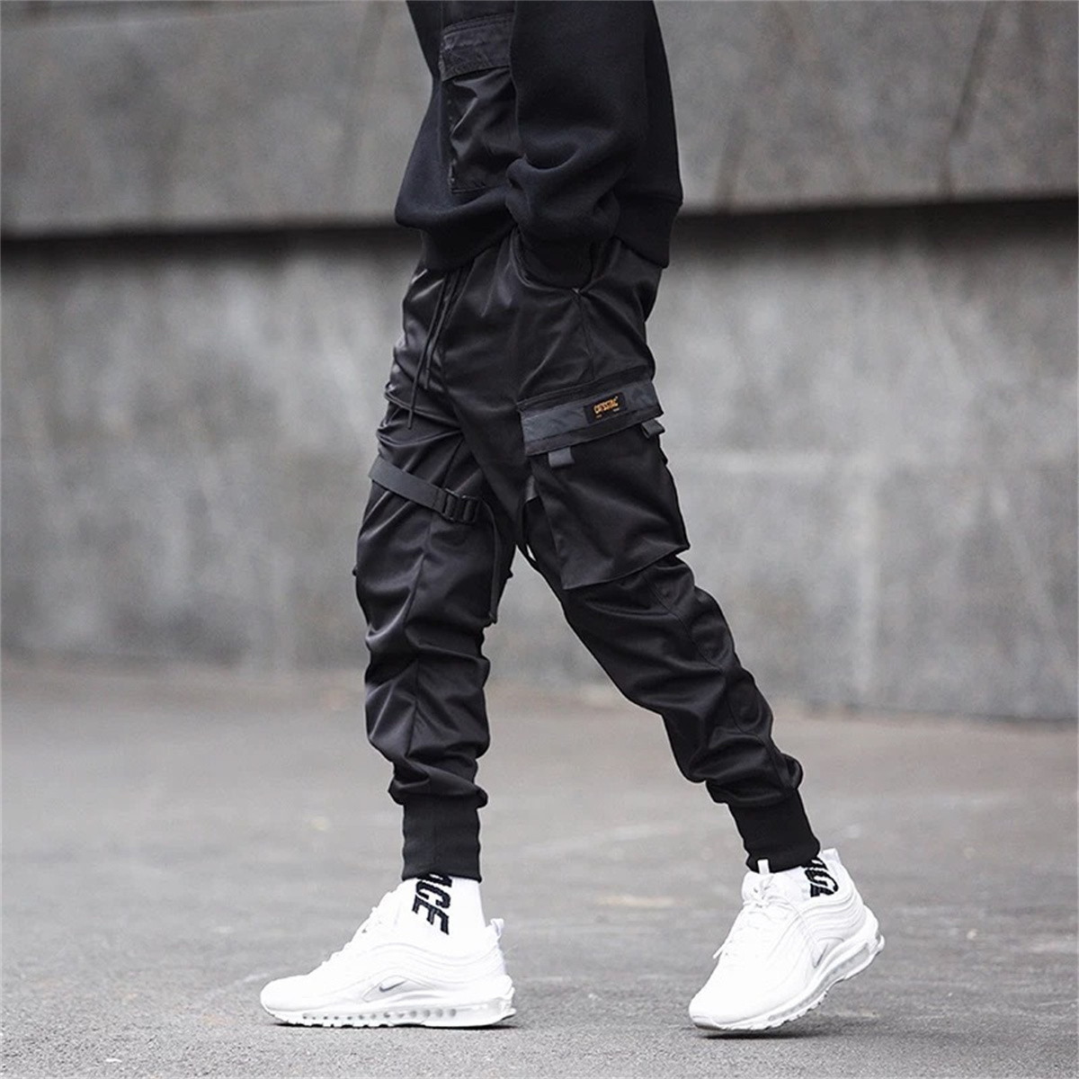 Pantalones Cargo negros de Hip - Streetwear Brand For Men reseña y precio