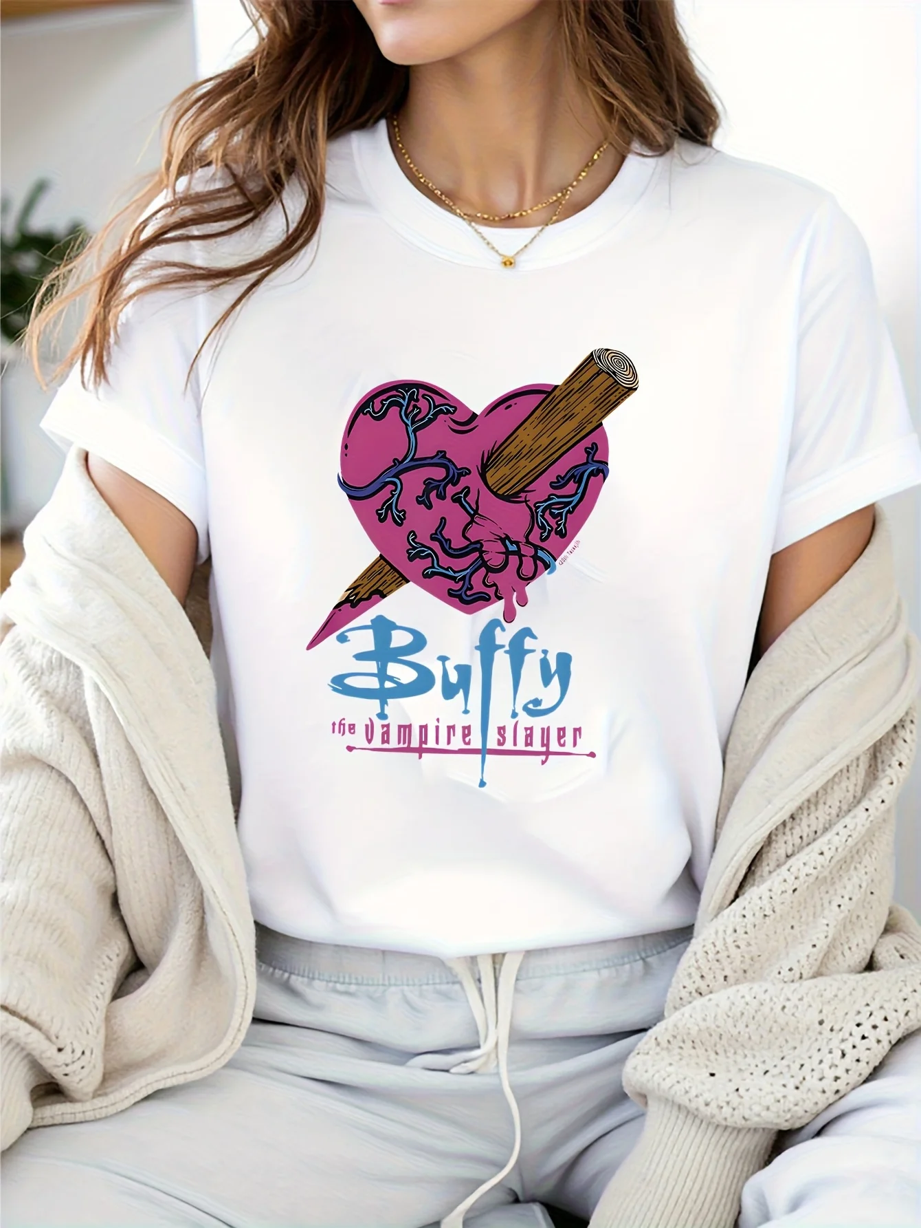 Camiseta de manga corta a la m - Streetwear Brand Heart reseña y precio