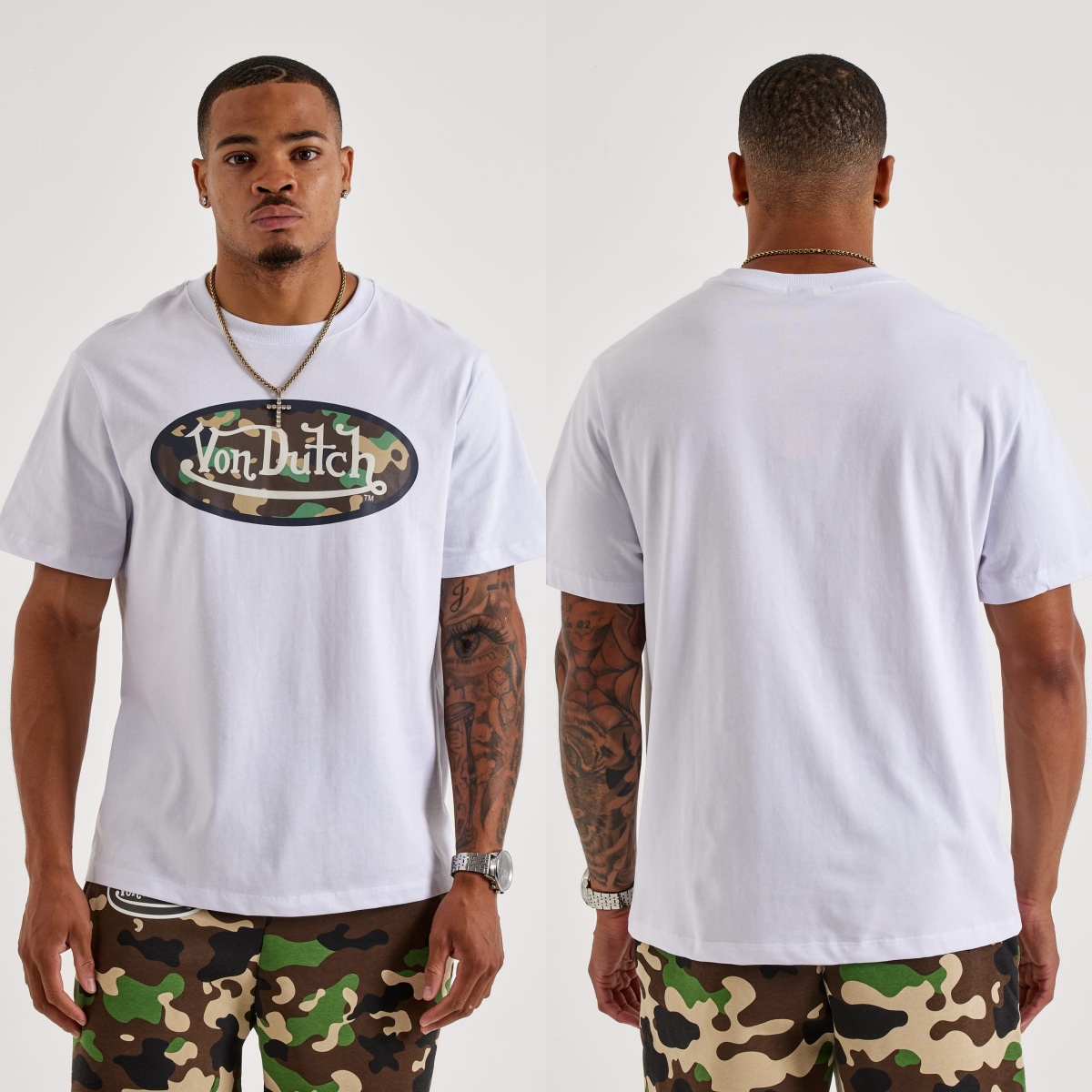 Camiseta Gráfica de Algodón co - Streetwear Brand Logos reseña y precio